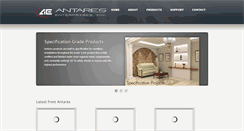 Desktop Screenshot of antareslighting.com